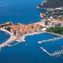 Budva from the sky