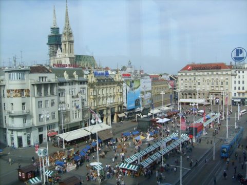 Main place in Zagreb